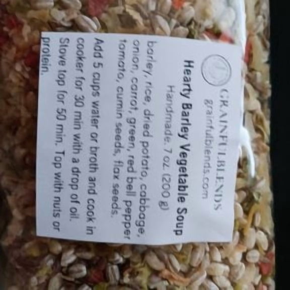 Hearty Barley Vegetable Soup