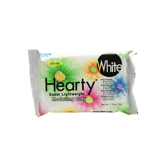 Hearty Clay white, 1 3/4 oz. (pack of 6)