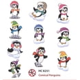 thumbnail image 1 of Hearty Crafts Easy 3-D Topper - Cute Penguins (10), 1 of 1