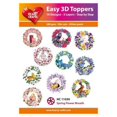 thumbnail image 1 of Hearty Crafts Easy 3D Toppers Spring Flower Wreath, 1 of 1