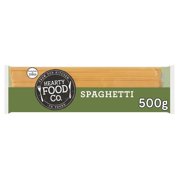 Hearty Food Co. Spaghetti Pasta 500G, Imported from Britain