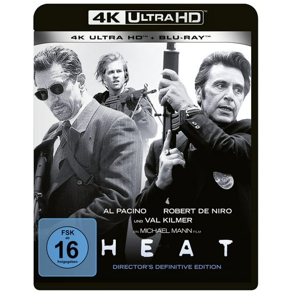 Heat (4K Ultra HD) (+ Blu-ray 2D) (4K Ultra HD) Al Pacino Robert De Niro Michael Mann