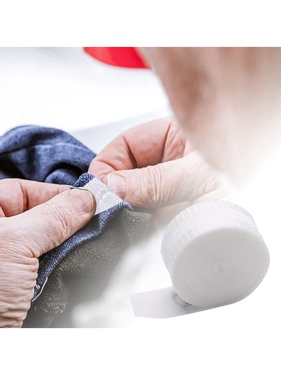 Heat Activated Hem Tape No Sew Adjustable Pant Leg Fixer For DIY, For Temporary or Fixes And Collections