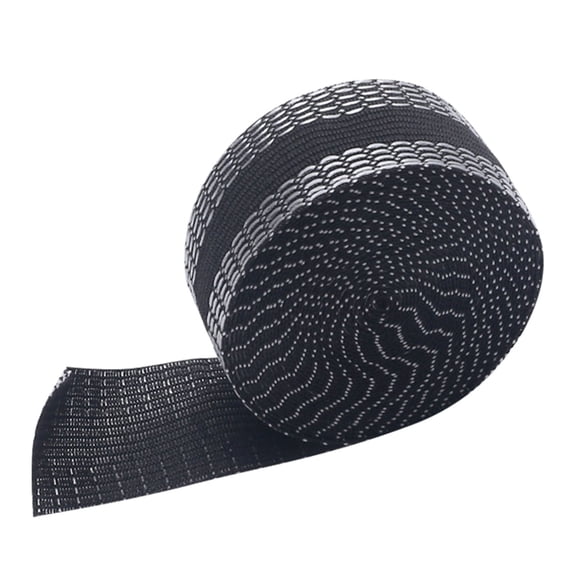 Heat Activated Tape No Sew Adjustable Pant Leg Fixer for DIY Clothing Alterations Knitting Yarn Craft, 0.99 inch, Black