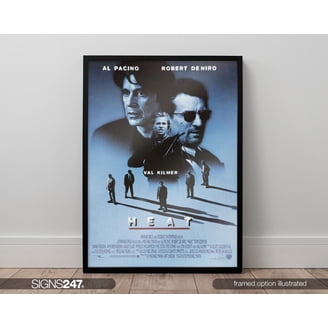 Heat Movie Poster – 11x17 – Al Pacino, Robert De Niro, Val Kilmer – Reproduction Print-1191750