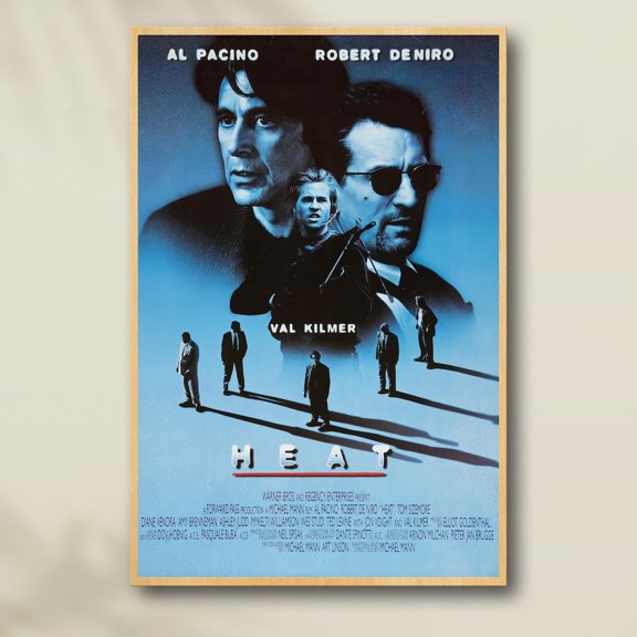Heat Classic Movie, Unframed Poster