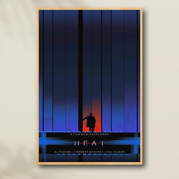 Heat Classic Movie, Unframed Poster