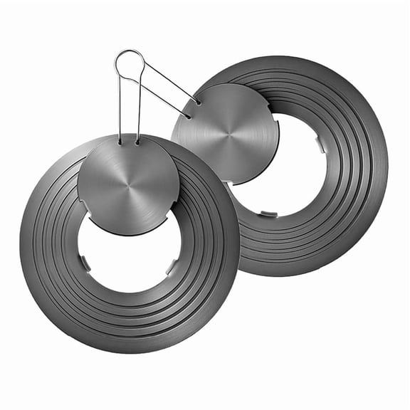 Heat Conduction Plate for Stove, Removable Heat Conduction Plate,Gas Cooker Heat Diffuser Tray with Removable Handle