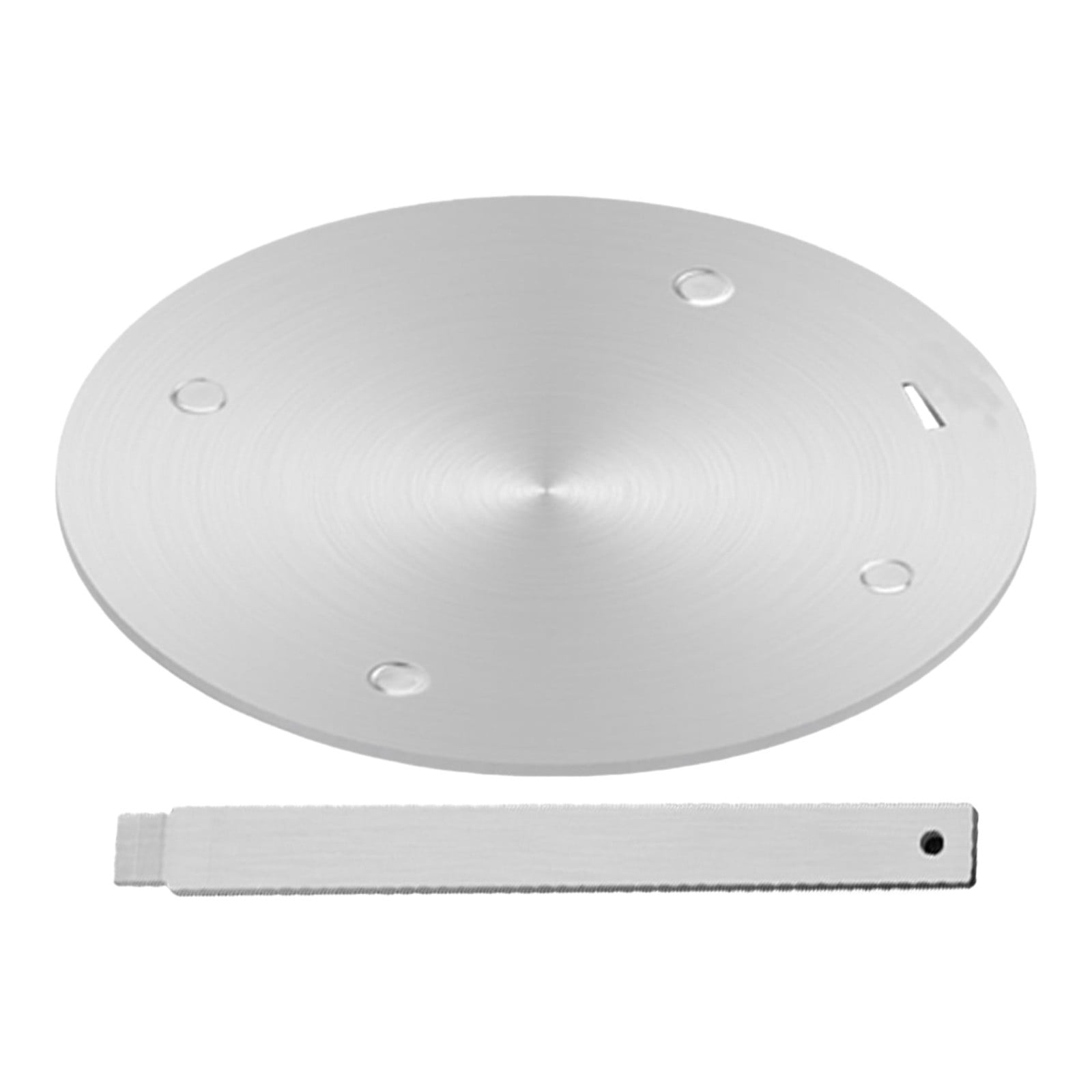 Heat Conductive Plate,Induction Adapter Plate Detachable,Stainless Steel Heat Diffuser Plate,Heat Diffuser Cooking Induction Adapter for Gas Stove and Glass,Detachable Handle(28x28cm)