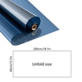 thumbnail image 1 of Heat Control Window Film 40x200cm, One-Way Mirror Glass Tint for Privacy, Reflective Cling for Home Office Windows YYUZH, 1 of 6