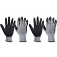 thumbnail image 1 of Heat & Cut Resistant Work Gloves - Silicone Coated Protective Gloves for Kitchen, Woodworking, and Metal Fabrication, Anti- Breathable Design (Grey, 2 Pair), 1 of 6