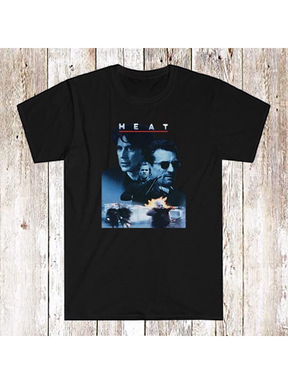 Heat De Niro Pachino Men's Black T-Shirt Size S-5XL
