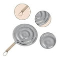 thumbnail image 1 of Heat Diffuser Plate with Wooden Handle for Gas and Electric Stove, 21cm Iron Trivet Mat for Hot Pots Pans and Glass Cookware, Heat Insulation Pad Protects Countertops and Tables, 1 of 9