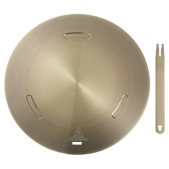 Heat Diffuser Plate for Gas Stove 11 Inch with Removable Handle, Rose Gold