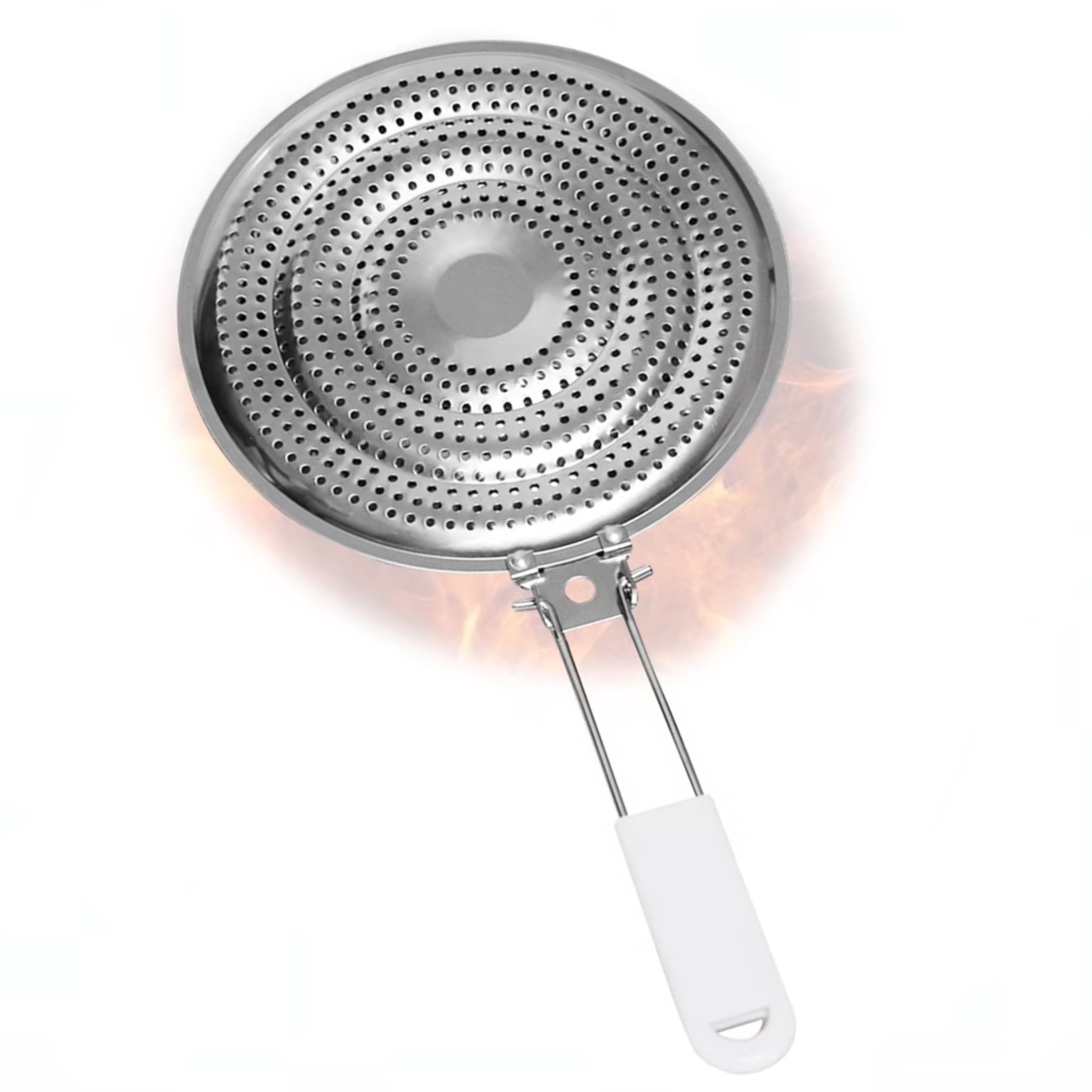 Heat Diffuser Reducer Flame Guard, 8 Inch With Handle, Stainless Steel ...