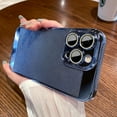 thumbnail image 1 of Heat Dissipation Breathable Cooling Case for iPhone 14 13 12 11 Pro Max Plating Electroplate Shockproof Slim Cover (for iPhone 14 Pro Max,Dark Blue), 1 of 16