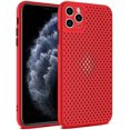 thumbnail image 1 of Heat Dissipation Phone Case, New Breathable Hollow Cellular Hole Heat Dissipation Case Full Back Camera Lens Protection Ultra Slim TPU Case Cover, 1 of 6