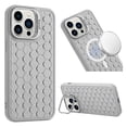 thumbnail image 1 of Heat Dissipation for iPhone 13 Pro Max Case with Stand [Magnetic Compatible with Mag-Safe] [Built-in Kickstand] Breathable Back Shockproof Protection Cover for iPhone 13 Pro Max, Grey, 1 of 7