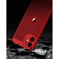 thumbnail image 1 of Heat Dissipation iPhone 14 Pro Case (Red) Breathable Cooling Hollow Cellular Hole Full Camera Lens Protection Ultra Slim Cover, 1 of 5