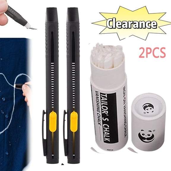 Heat Erasable Fabric Marker for Sewing, Embroidery, Quilting, Fabric Pen with Refills, Heat Disappearing Ink Pen for Fabrics, Fabrics Markers for Marking