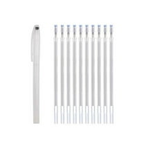 Heat Erasable Fabric Marking Pens,Heat Erasable Fabric Marking Pens for Sewing and Quilting | Fabric Markers for Sewing,Embroidery,Disappearing Ink for Precise Marking,1 PC,1ml,White