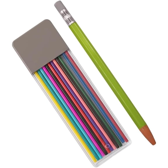 Heat Erasable Fabric Pens, Tailor Chalk Marking Set with 10 Refills for Quilting