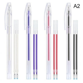 WedFeir Heat Erasable Fabric Marking Pens with 28 Refills for Tailors Sewing