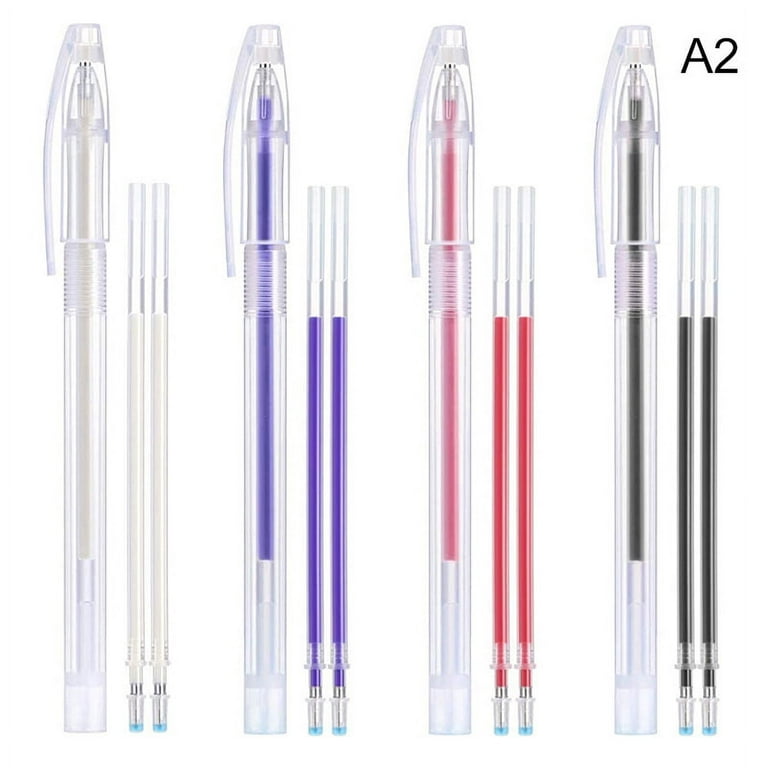 Heat Erasable Marking Pen Magic Secret Marker with Refill Ink for Fabric  Leather Clothing Sewing 