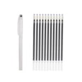 thumbnail image 1 of Heat Erasable Pen Ecohintz Heat Erasable Fabric Marking Pens (1Ml) - Disappearing Ink Pens for Sewing, Quilting, Embroidery & Dressmaking - Removes with Iron, Disappearing Ink Marker, Black, 1 of 2
