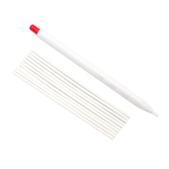 Heat Erasable Tailors Chalk Pen with Refill, No Sharpen Fabric Marker for Sewing