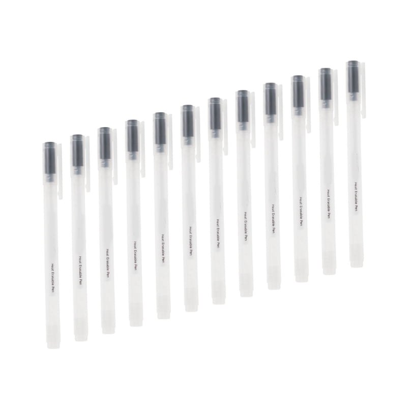 Heat Erase Pens Sewing Marker Pens Vanishing Heat Erasable Pens Fabric Marking Pens High-Temperature Disappearing Pens