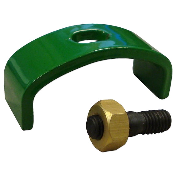 Heat Exchanger Clamp Stud & Nut Fits John Deere Tractor    A4645R clamp R3204R A4646R nut