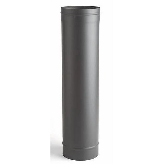 Heat-Fab 2808B 8" X 48" Stove Pipe Length - Black