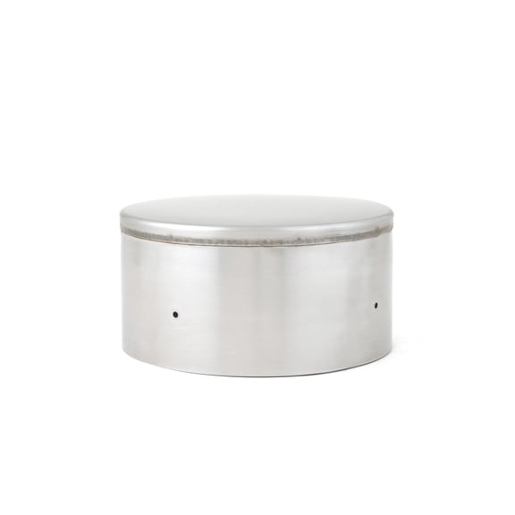 Heat-Fab 4517SS 5" Saf-T Liner 304 Tee Cover - Stainless Steel