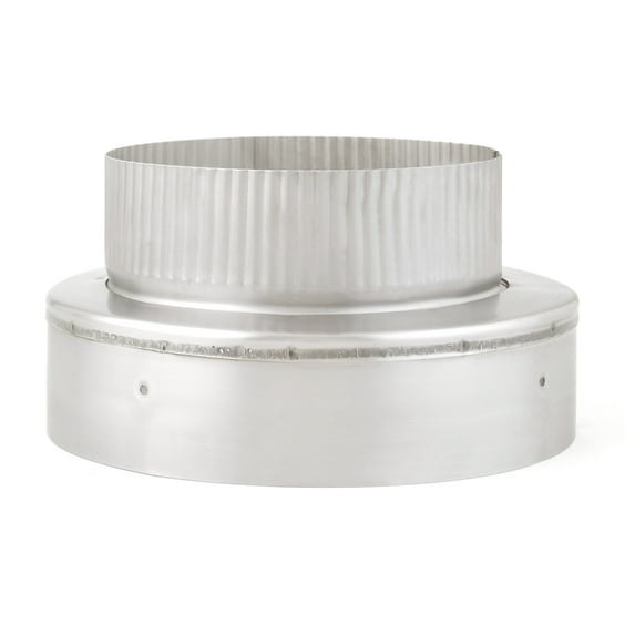 Selkirk Corporation 4746 Heat-fab Reducer 7 Inch (m)crimped To 6 Inch (f) 304-alloy