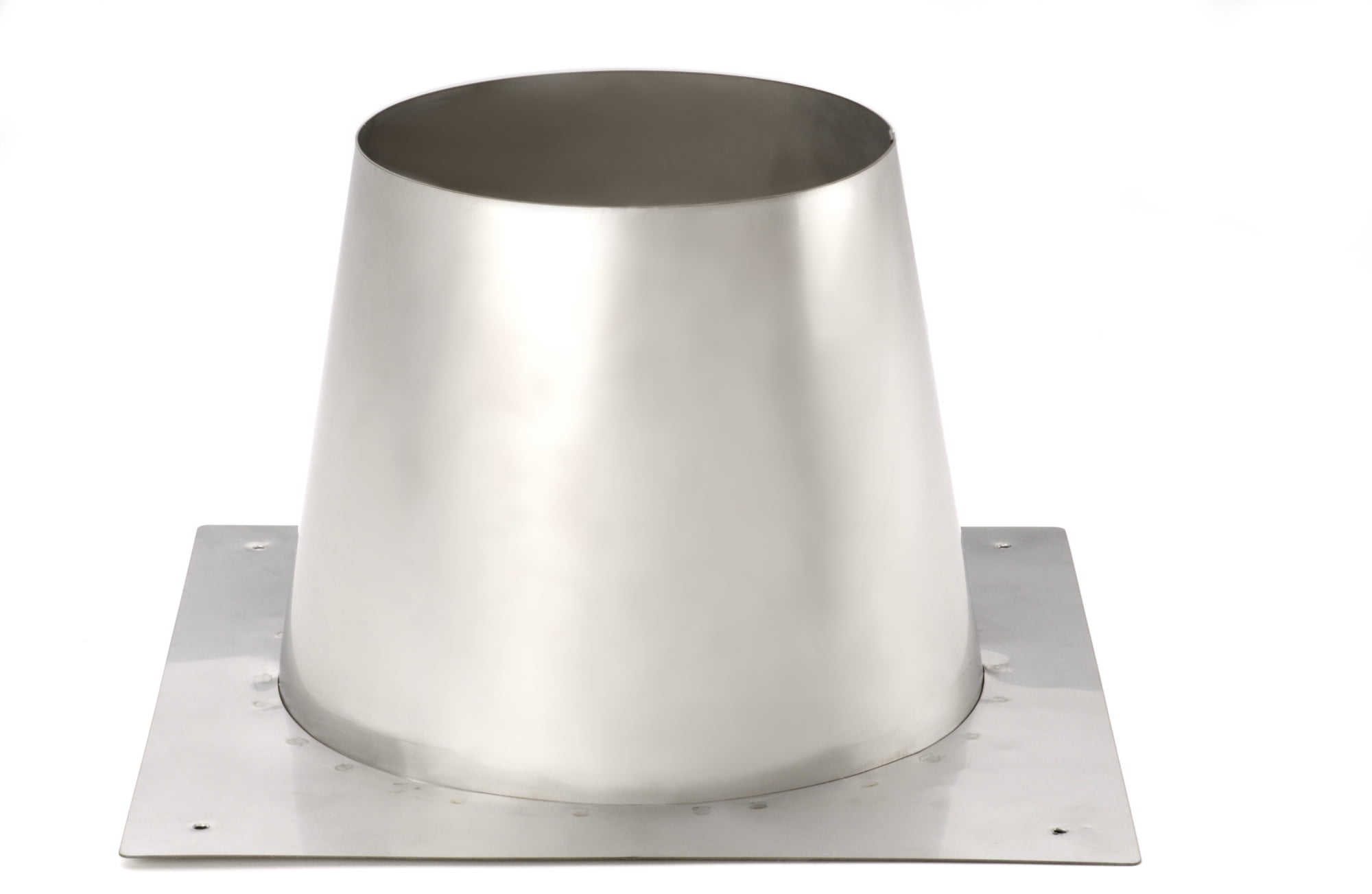 HeatFab Sc04tcfa 4" SafT Vent Sc Flashing, Flat 2/12 6/12 Pitch