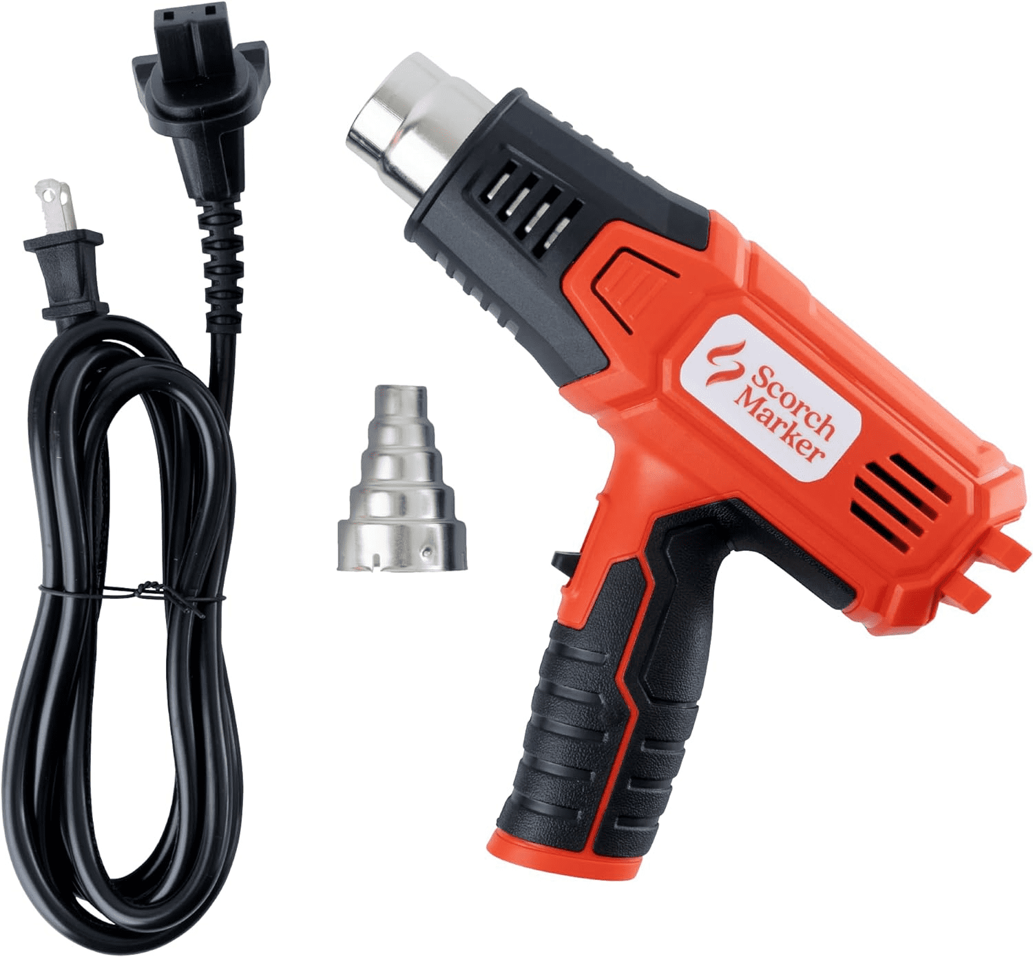Heat Gun 1800 Watt Variable Speed High and Low For Craft Projects and DIY  with Tip Attachment 