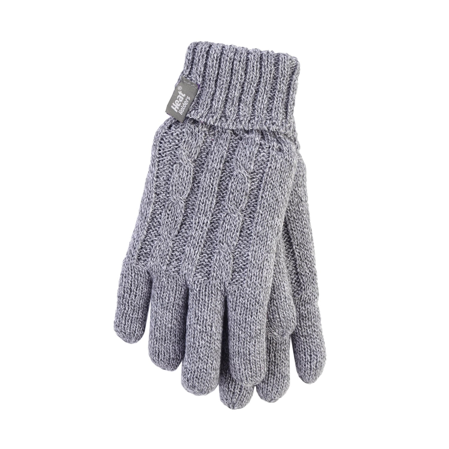 Heat Holder Glove Ladies Light Grey S/M