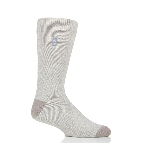 Heat Holder Men's Twist LITE Socks| Warm + Soft, Hiking, Cabin, Cozy at Home Socks | 5X Warmer Than Cotton Socks