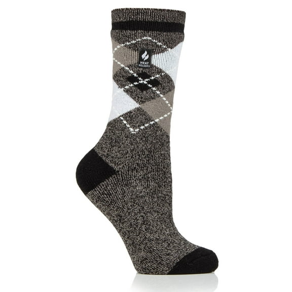 Heat Holder Women's Argyle LITE Socks Success| Warm + Soft, Hiking, Cabin, Cozy at Home Socks | 5X Warmer Than Cotton Socks
