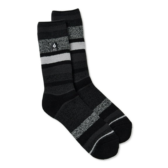 Heat Holders®, Adult Mens, Lite Stripe Crew Socks, Sizes 7-12