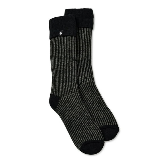 Heat Holders®, Adult Mens, Original Ribbed Boot Crew Socks, Sizes 7-12