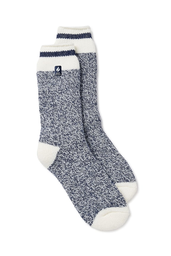 ® Men's Original Cream Block Twist Crew Socks
