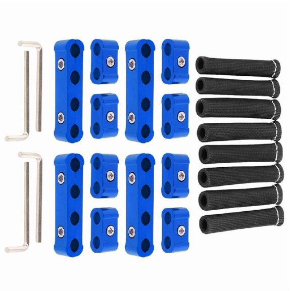 Heat Immune Scintillation Outlet Wire Protector with 4 Hole Cable Divider for 8mm 9mm 10mm Wires