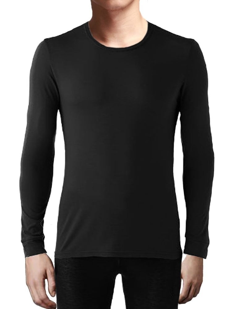 Heat Keep Men Performance Base Layer Crew neck Long Sleeve Shirt Walmart