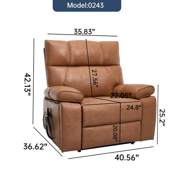 Heat Massage and Dual Motor Recliners with Hidden Cup Holders and Power-Remote