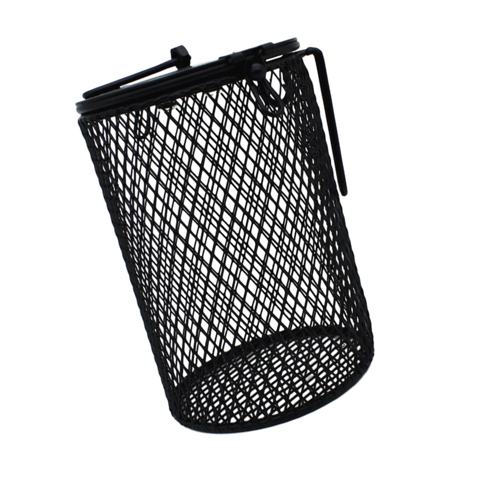 Heat Mesh Cage Reptile Lamp Cover Chameleons Round Iron Lighting Device