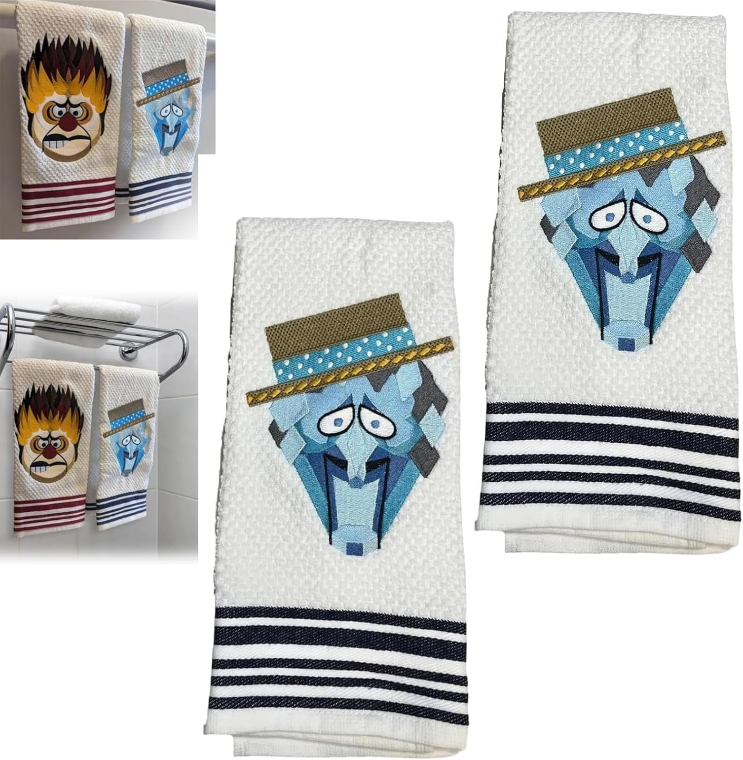 Heat Miser Snow Miser Christmas Towel, Christmas Hand Towels, Generic ...