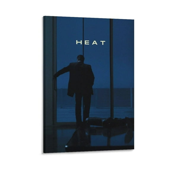 Heat Movie Poster Wall Art Poster Gifts Bedroom Prints Home Decor Hanging Picture Canvas Painting Posters 16x24inch(40x60cm)