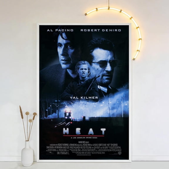 Heat Movie Poster, Wall Decor, Unframed Paper Poster 8x10in